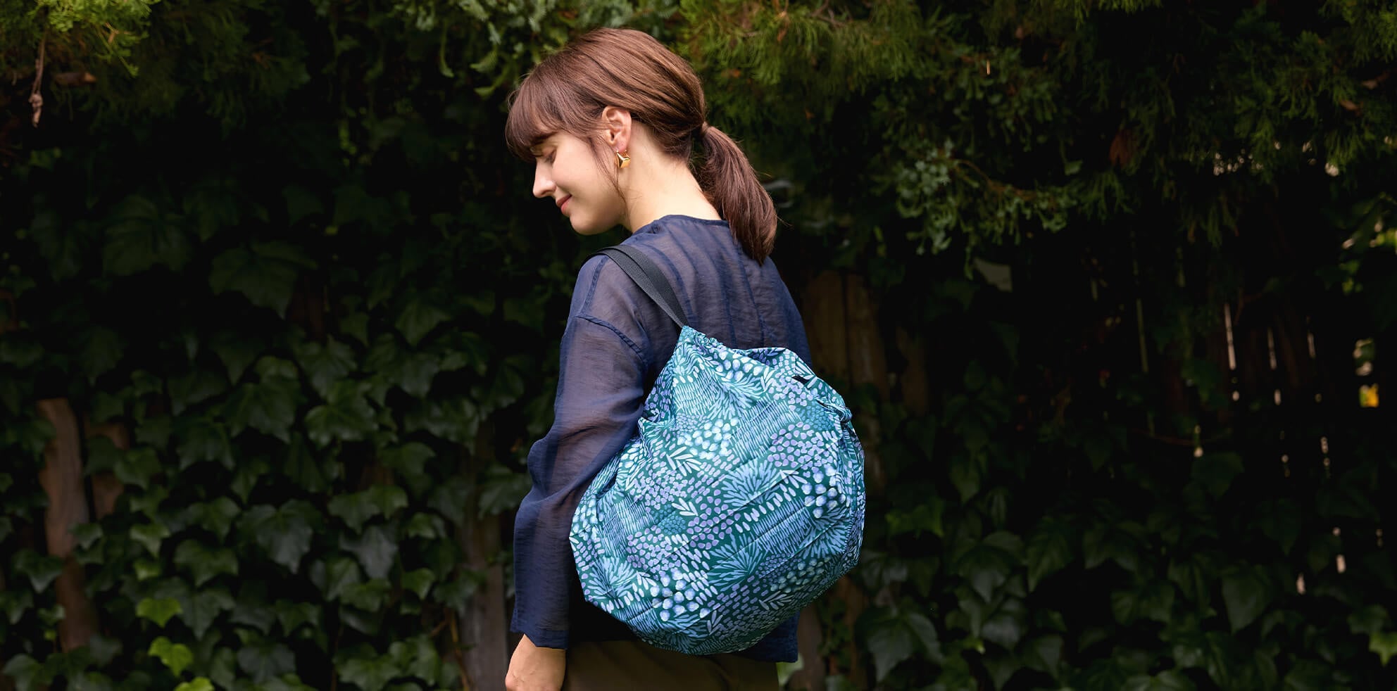 Shupatto コンパクトバッグ M Dreamy Conservatory