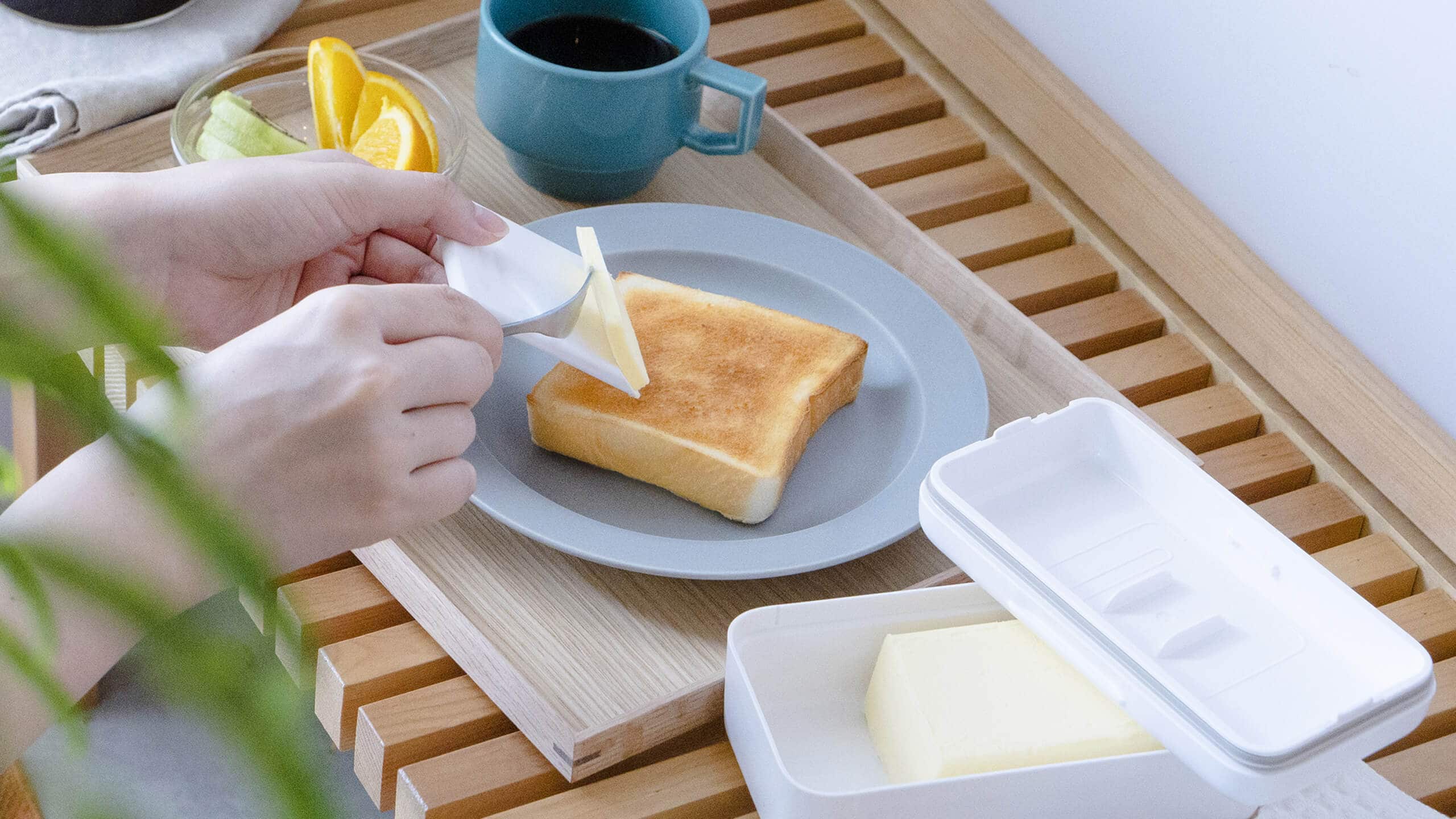 薄く切れるバターケース