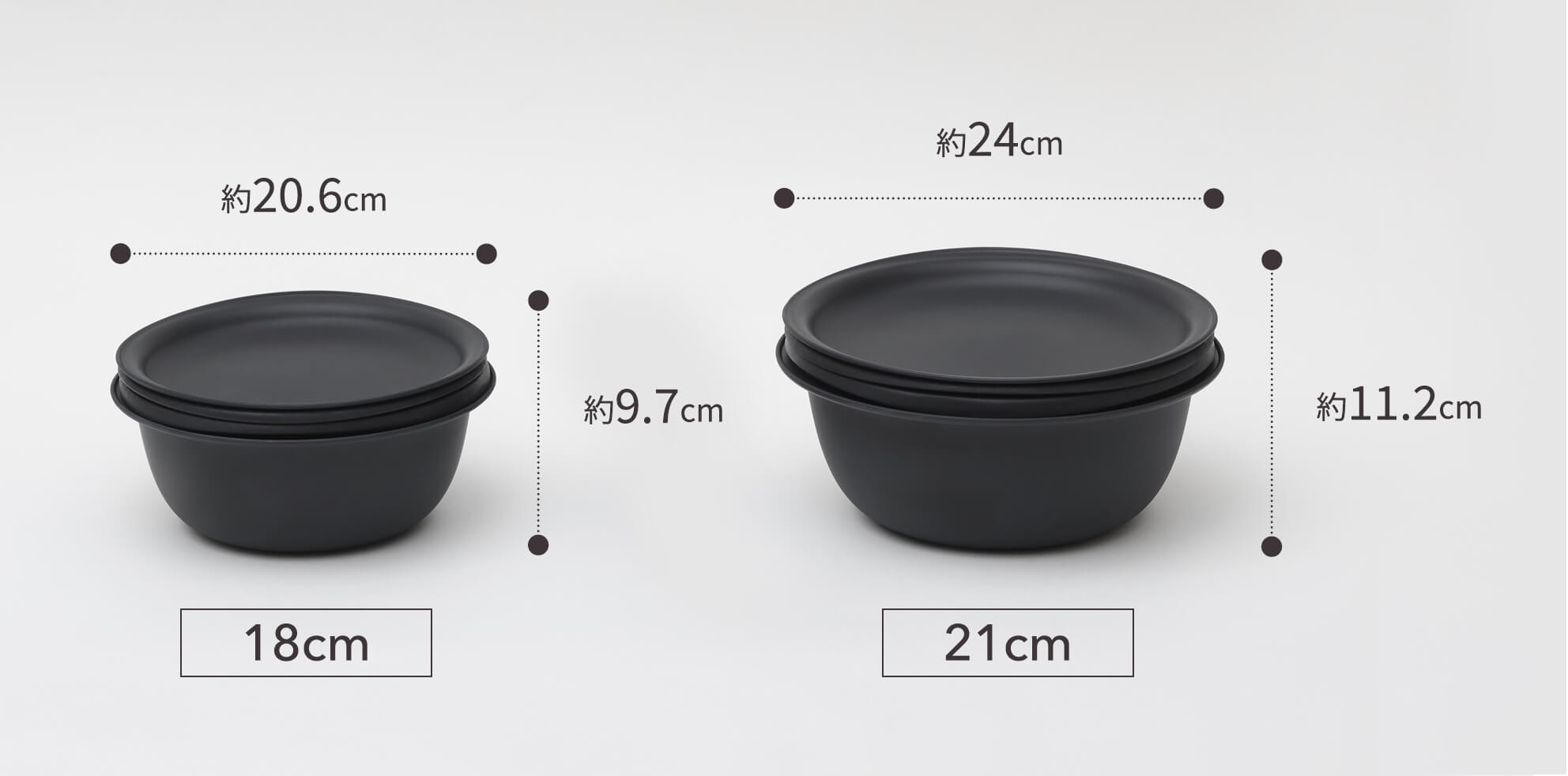 ザルボウル 21cm