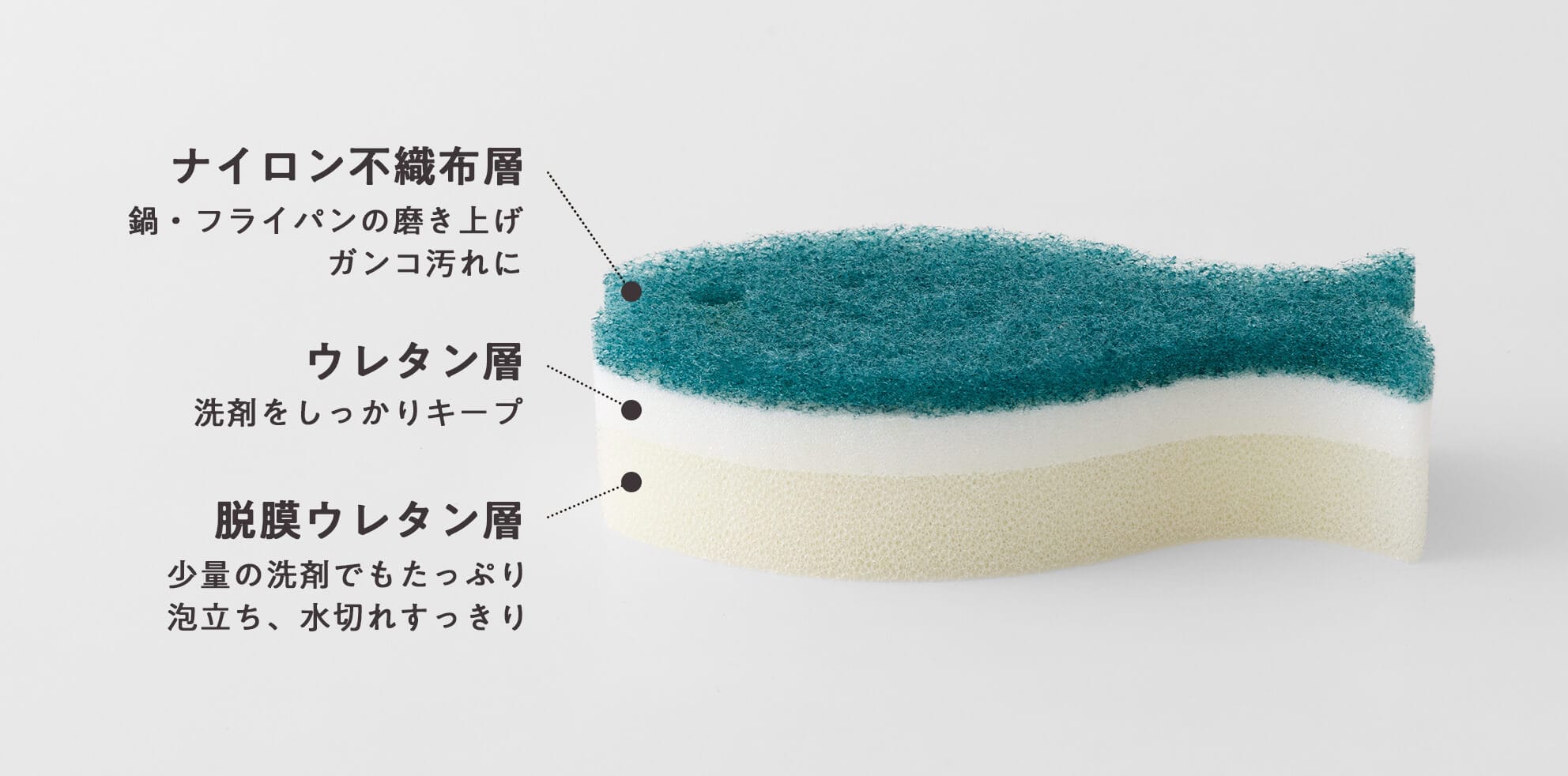 おさかなスポンジ 冬のきらめき