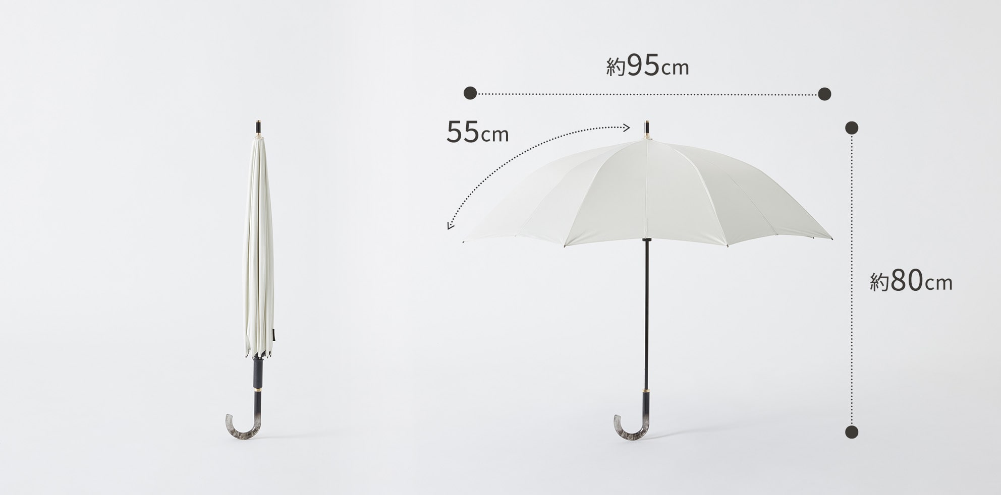 Shupatto アンブレラ UV 55cm
