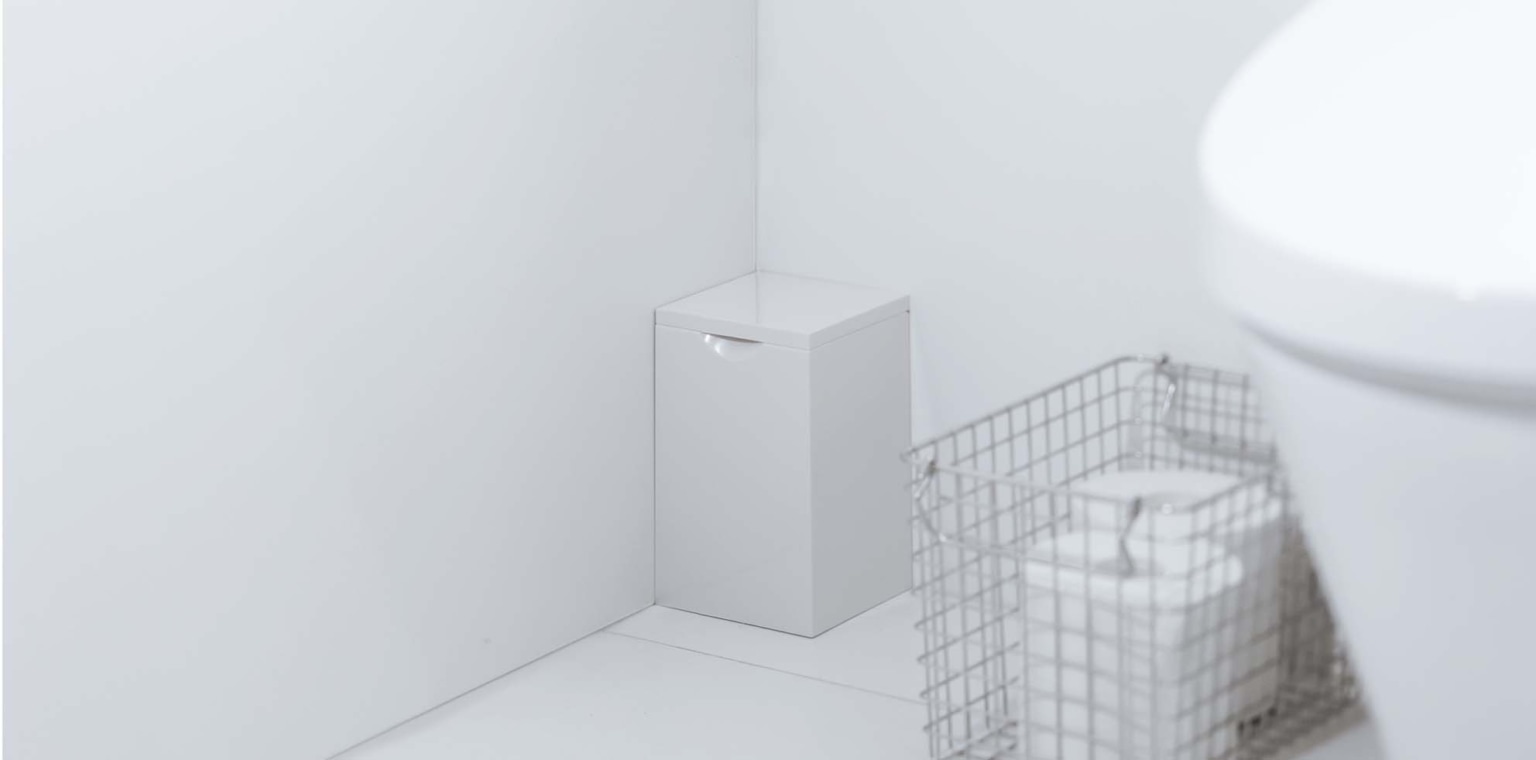 スクエア トイレポット