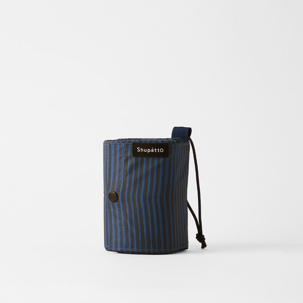 Shupatto 保冷バッグ 20L インディゴストライプ