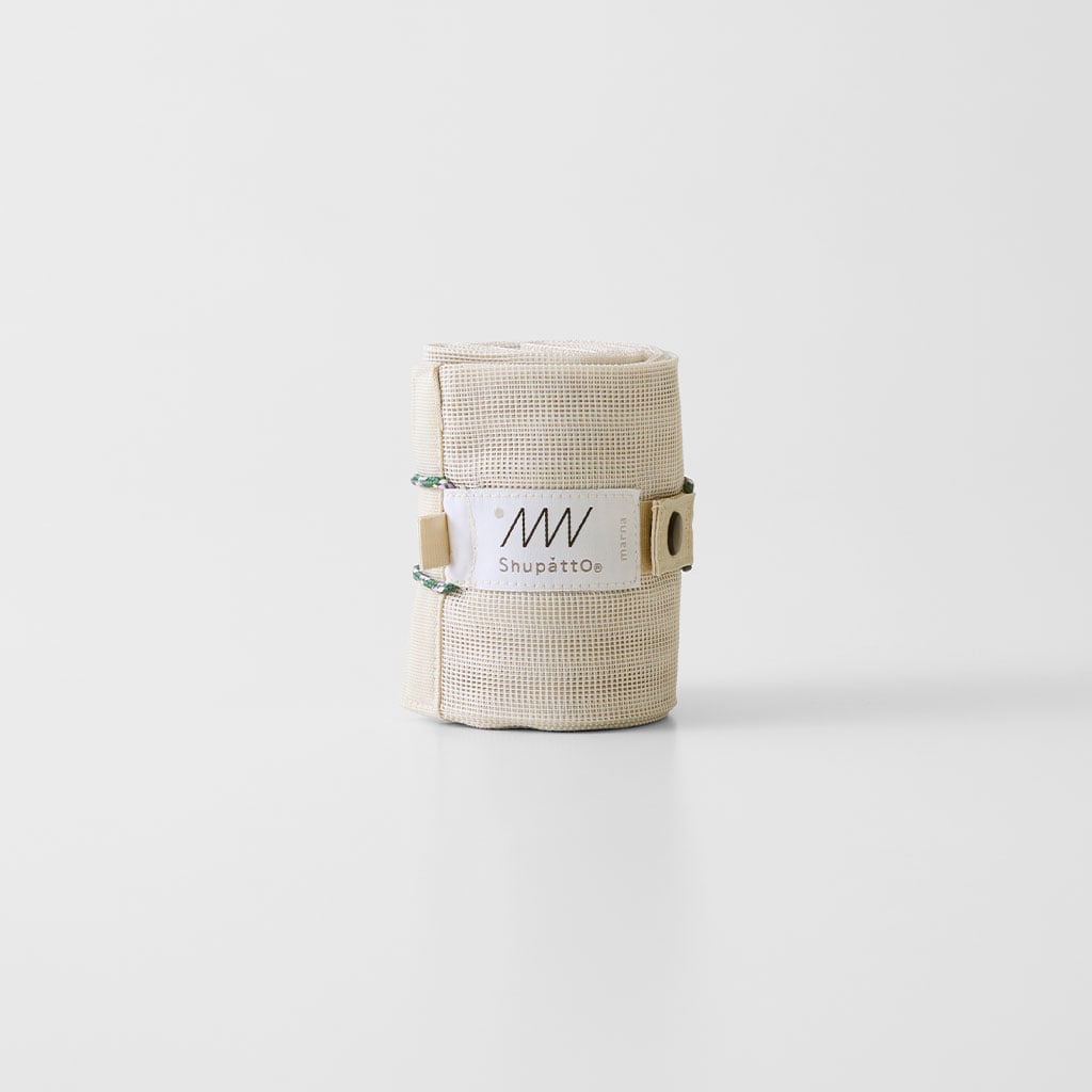 Shupatto メッシュバッグ 25L サンドベージュ