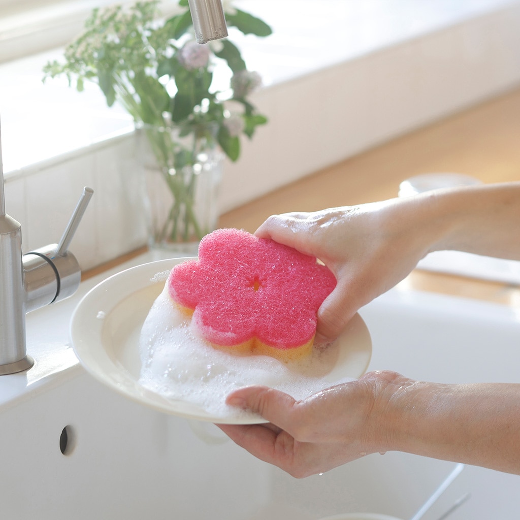 おはなスポンジ ディープピンク