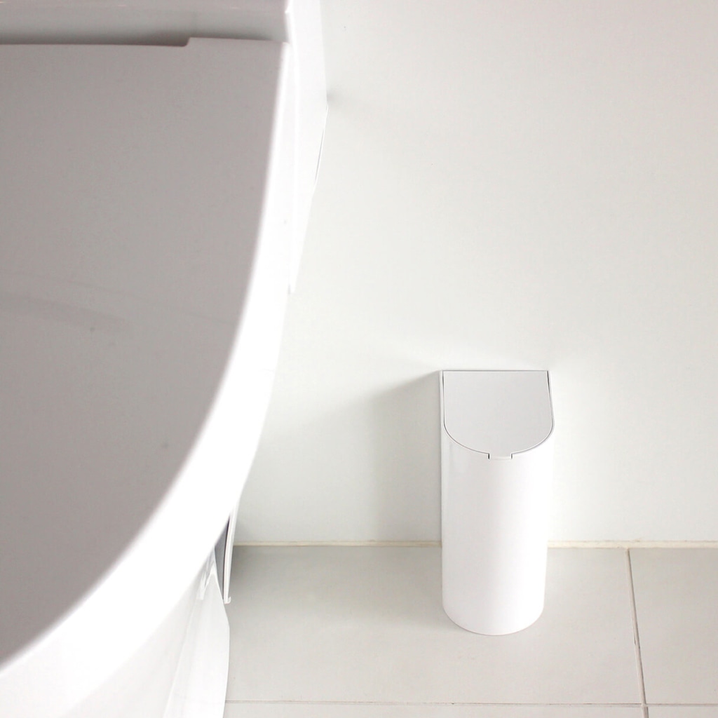 SLIM トイレポット ホワイト