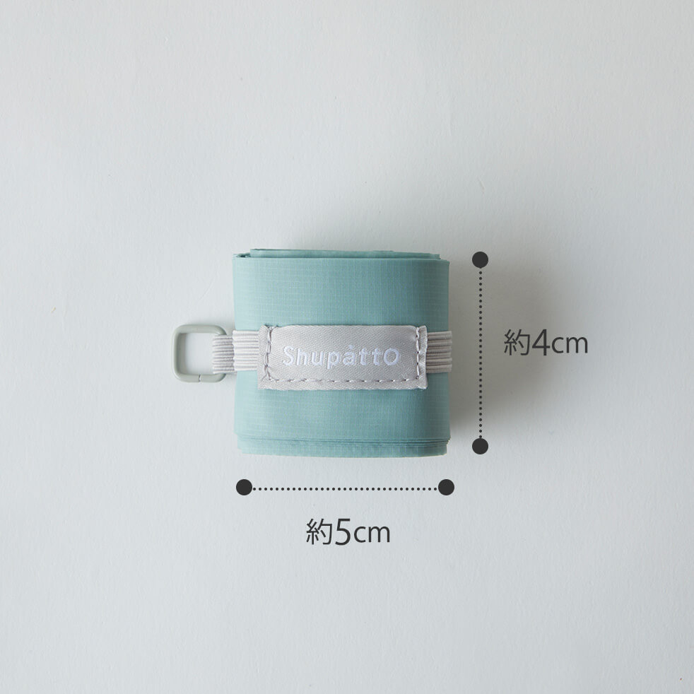 [ギフト]Shupatto ミニマルバッグ Drop 12L ホワイトセージ