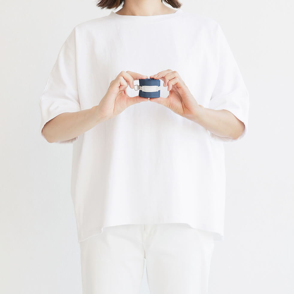 [ギフト]Shupatto ミニマルバッグ Drop 12L ホワイトセージ