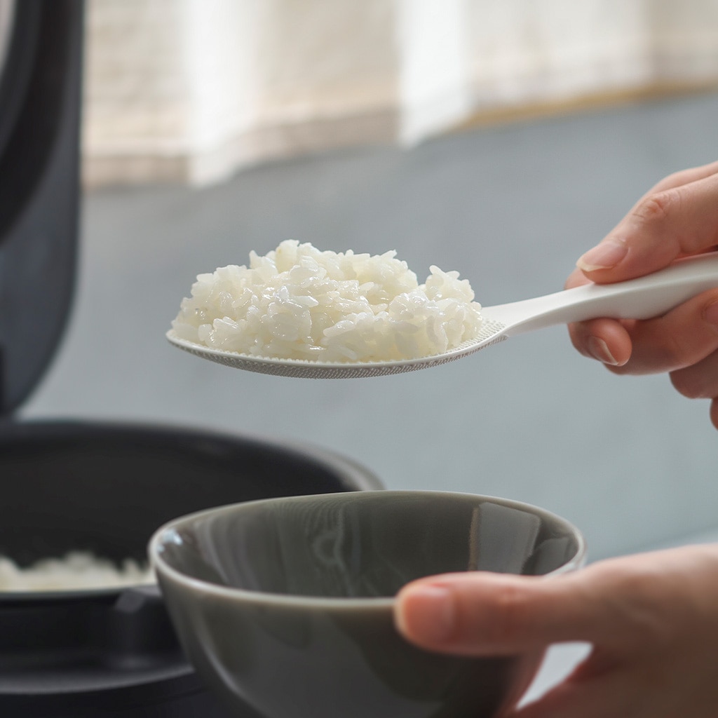 立つしゃもじ ホワイト