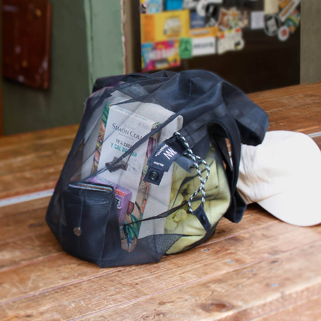 Shupatto メッシュバッグ Drop 9L サンドベージュ