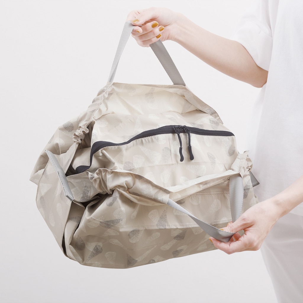 Shupatto 保冷バッグ 20L インディゴストライプ