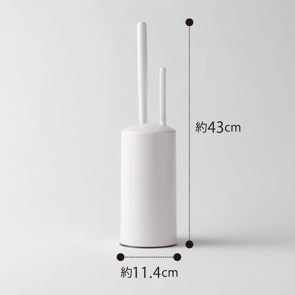 2in1トイレブラシ ホワイト