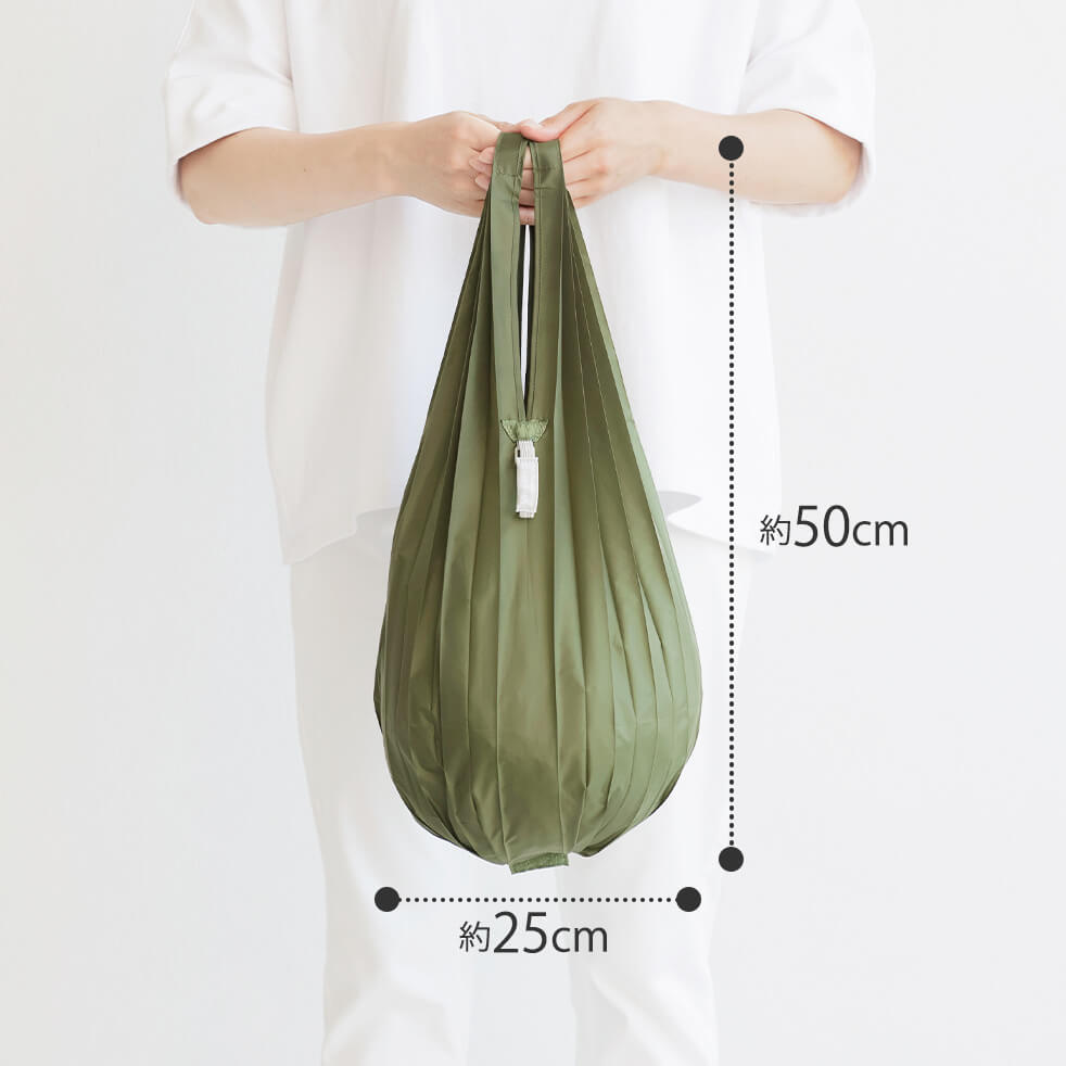 [ギフト]Shupatto ミニマルバッグ Drop 12L ホワイトセージ