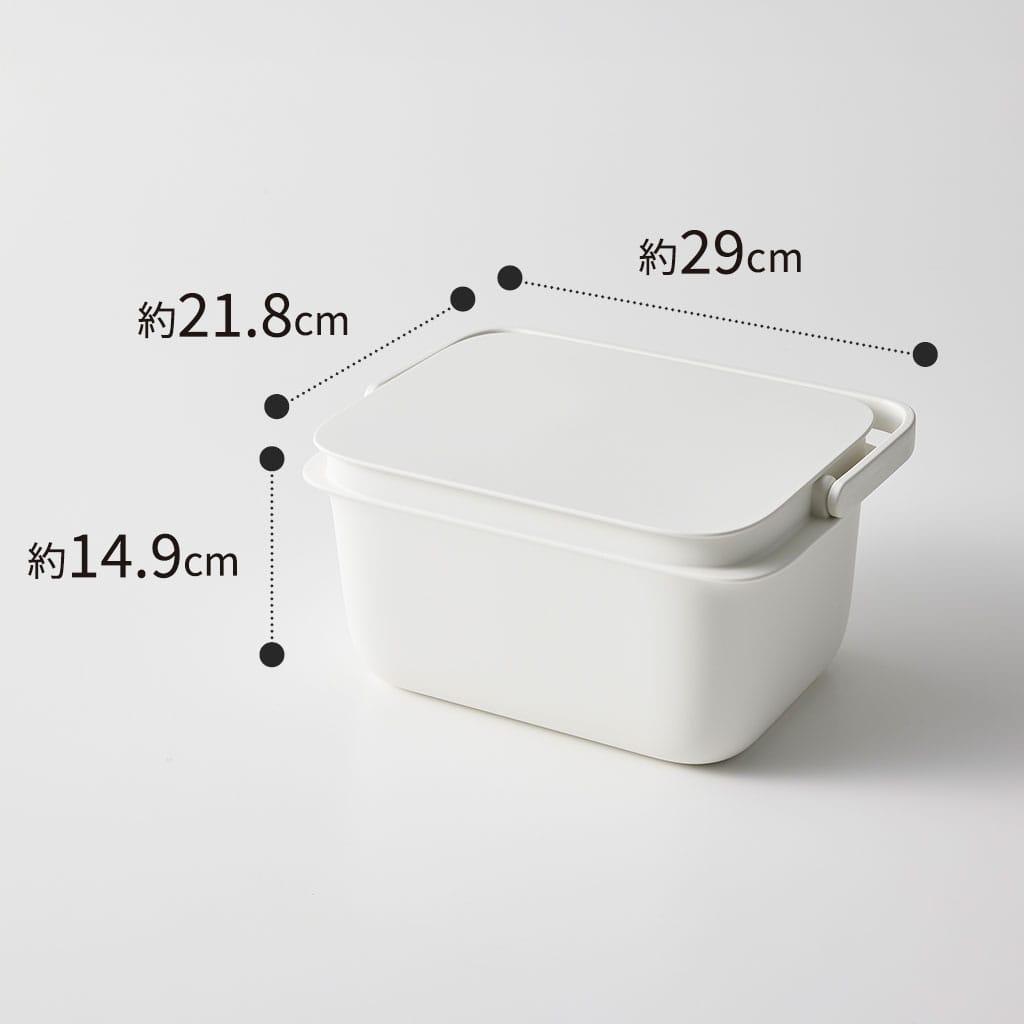 バケツ ホワイト 5L