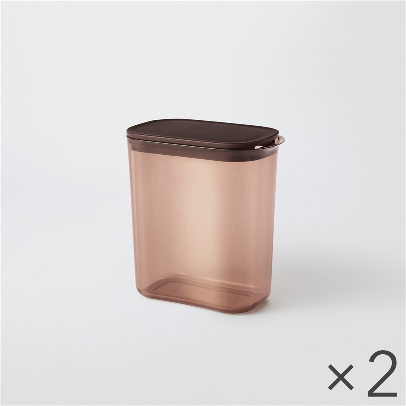 ウォーターピッチャー 1.0L(WEB限定色) ブラウン 2個セット